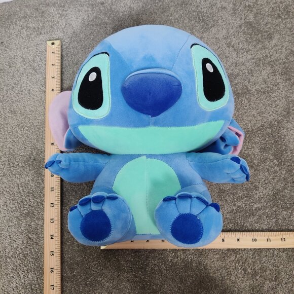 Kids Stuffed Toy Stitch Blue Green Large Plush Soft Squishy Huggable Cuddle - Picture 3 of 5